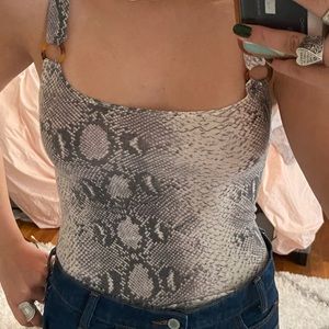 Super cute snake bodysuit from boutique in boston